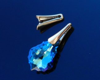 Sterling Silver Pinch Bail Pendant 12 mm Pendant Bails Necklace Bails for Necklaces Jewelry Making Beading Findings Bails