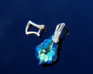 High Quality Sterling Silver Pinch Bails for Pendants Necklace Jewelry Making Beading Findings