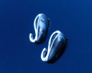 Sterling Silver Pendant Bail  Open Ring Findings Bails Silver Bails Enhancers Necklace Pendant 925 silver findings supplies