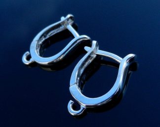 High Quality Sterling Silver Lever Back Ear Wires Earring Findings Jewelry Supplies