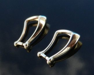 Sterling Silver Pinch Bails for Pendants 12mm Necklace Jewelry Making Beading Findings High Quality