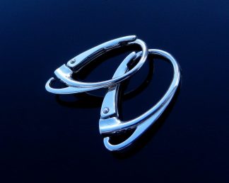 High Quality Sterling silver lever back earrings ear wire findings jewelry