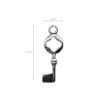 Sterling Silver 925 Tiny Key Charm for Earrings Bracelet and Pendant High Quality