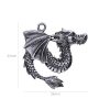Sterling Silver 925 Dragon Charms Pendants Hight Quality