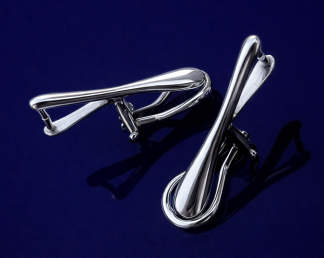 Sterling Silver Clip On Earrings with Pinch Bail for Swarovski Crystals or other beads